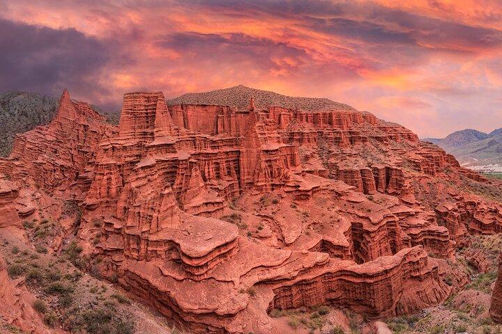All in one Day : Burana, Kok Moynok Canyon& Issyk Kul from ビシュケク