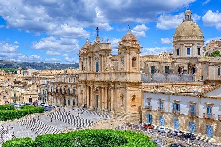 Tour barroco en minivan Desde Syracuse a Noto Modica Ragusa