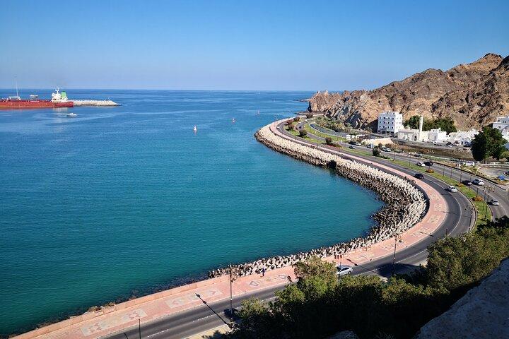 Visita privada de dia inteiro a Muscat com Sunset Dhow Cruise
