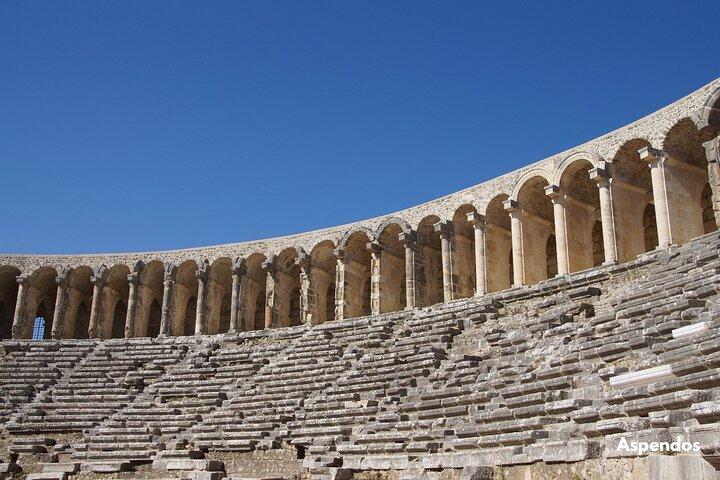 Perge, Aspendos, Side Trip avec cascade de Manavgat