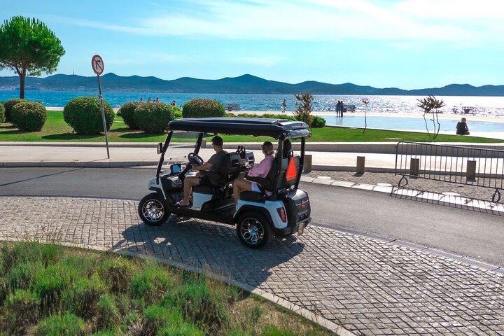 Zadar Panorama & Old Town elektrische golf winkelwagen Tour