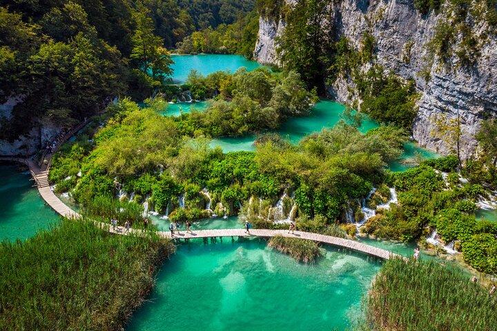 Privédagtour naar Plitvice Lakes Wonder vanuit Split