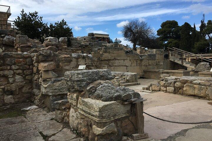 Knossos Palace guidet tur med hotel afhentning i Heraklion by