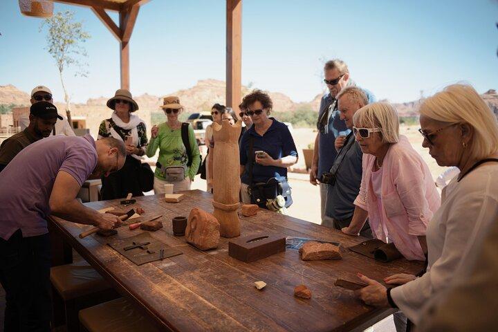 Excursión de día completo al patrimonio de Hegra y Dadan