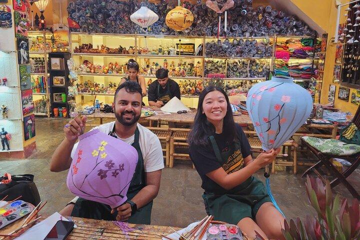 Maleri klasse en halv time i Hoi An Viet Nam
