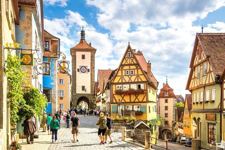 Descubre la ciudad de Rothenburg desde Frankfurt