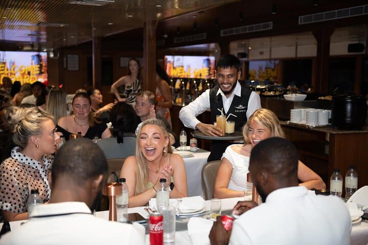 Dubai Marina Luxury Dinner Cruise, Live Shows, & Open Bar