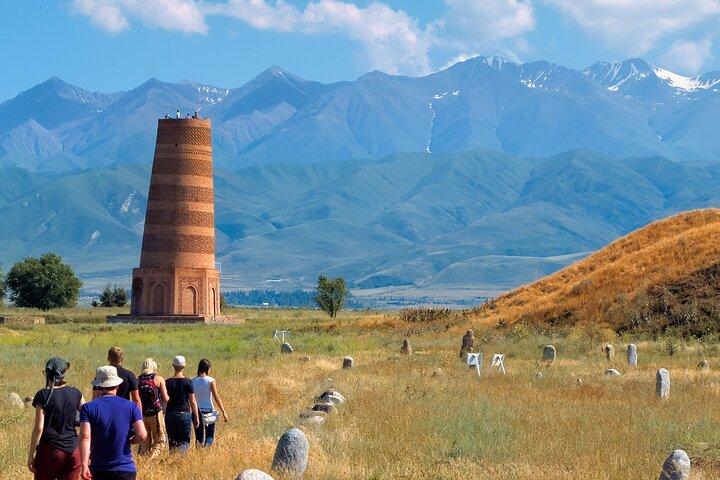 All in one Day : Burana, Kok Moynok Canyon& Issyk Kul from ビシュケク