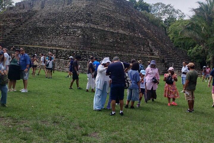 Costa Maya Chacchoben ruiner och fruktmarknaden
