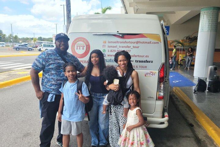 Transfert privé de l'aéroport de Puerto Plata vers les hôtels.