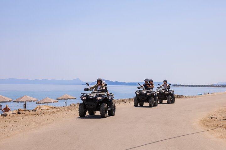 Von Kolymbari: Antike Diktyna & Hidden Beach Quad Safari