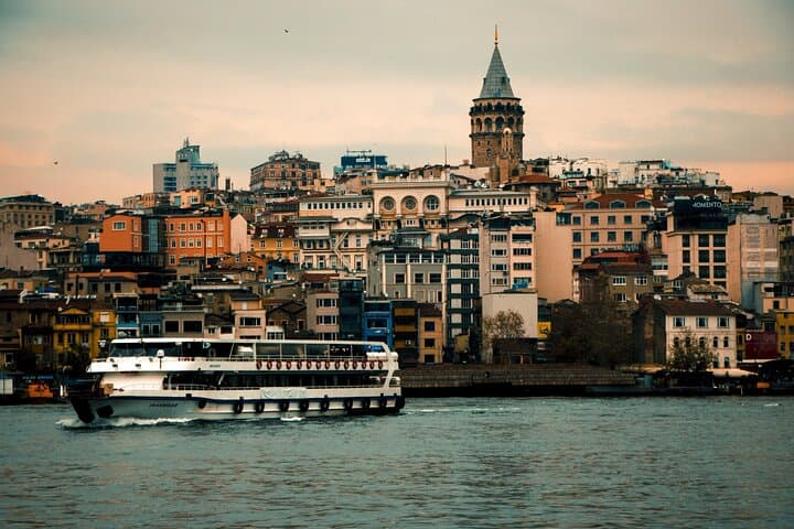 Walking Tour from Taksim to Galata (inc. Turkish Coffee Tasting)