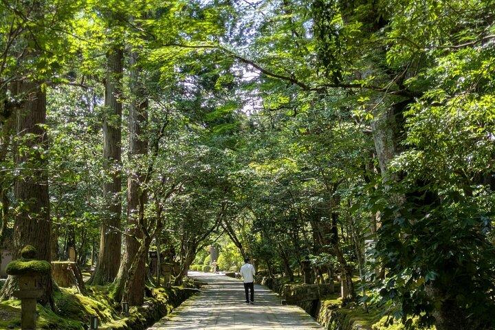 Excursión de un día a Kanazawa Templo de Natadera, pueblo artesanal y danza de Geisha