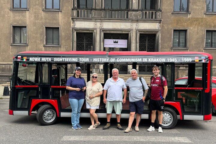 Cracovie : Communism City Sightseeing Buggy Eco Golf Panier Tour