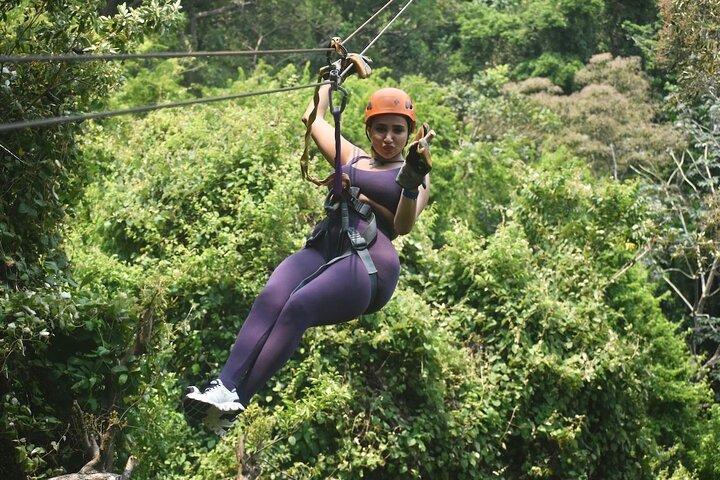 Roatan Zuperman Zip en Zipline Tours ervaring