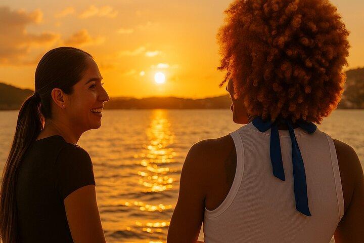 Grand Bahama Catamaran Sunset Cruise com bebidas e lanches