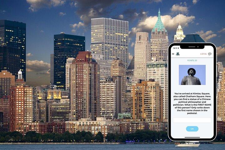 Esplora New York Lower Manhattan con un quiz a piedi