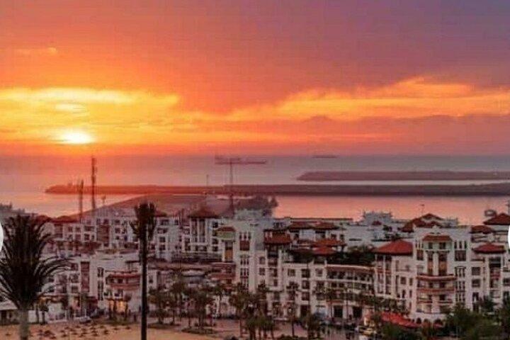 Soirée Couleurs Sunset Cable Car tour et Big Market Souk Agadir