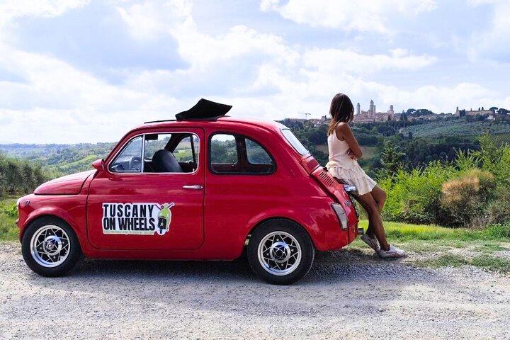 Privé Toscane & San Gimignano par Exclusive Vintage Fiat 500
