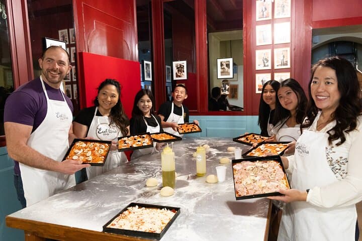 Gelato & Pizza Cooking Class in Rome