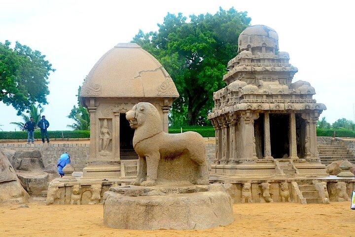 Puducherry to Mahabalipuram Shore Temple Private Tour