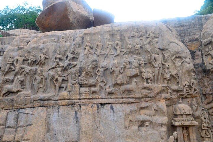 Puducherry to Mahabalipuram Shore Temple Private Tour