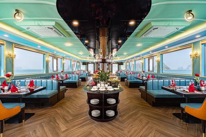 Luxo Ha Long Bay Amethyst Day Cruise com almoço buffet
