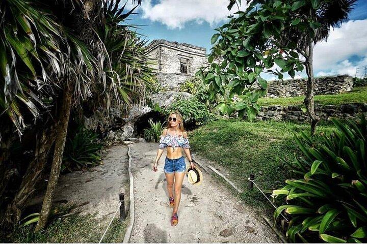 Tulum Coba Cenote Natação e Almoço Tour Maia de dia inteiro