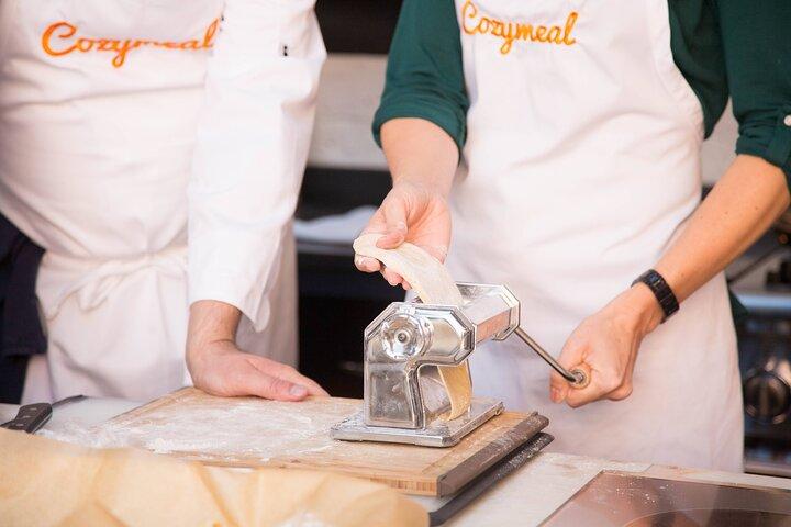 Authentic Italian Cooking Class + Market Tour (3-Course Meal)