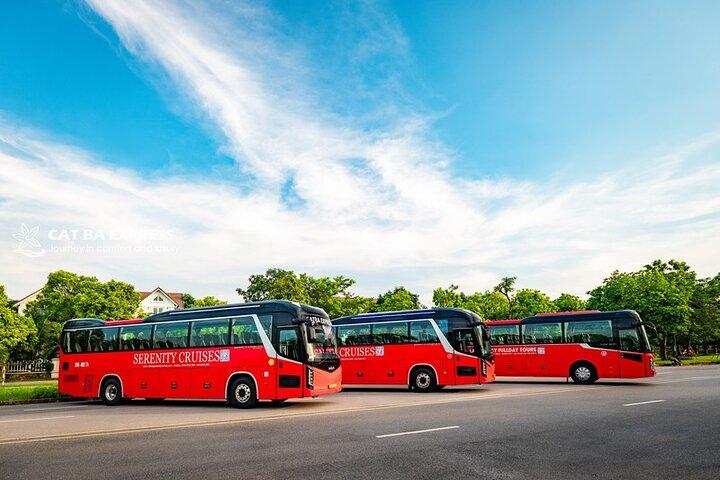 Bus Hanoi to Cat Ba Island with Cat Ba Express