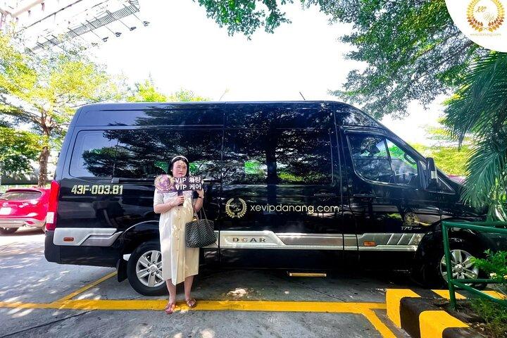Danang : Luchthaven Da Nang naar Hoi An Limousine Transfer Shuttle