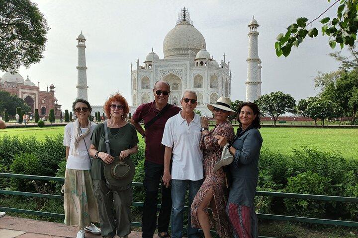 Private Tagestour zum Taj Mahal und Agra Fort von Delhi