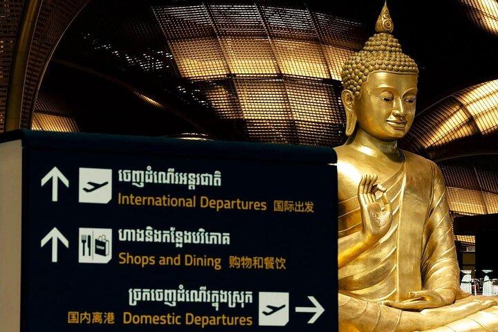 Phnom Penh: Upphämtning eller transfer på KTI Techo flygplats