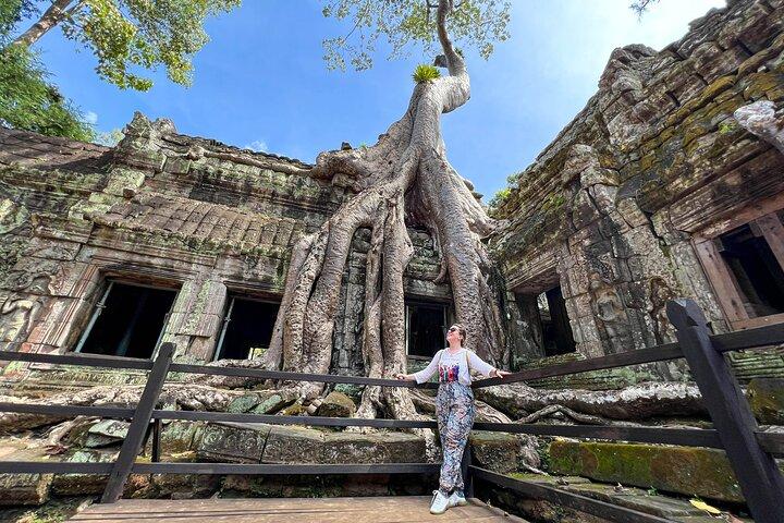 Full-Day Angkor Wat Sunrise Private Tour med Angkor Temples Pass
