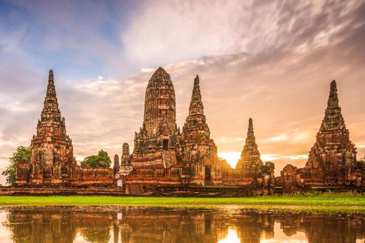 De Banguecoque : Ayutthaya Ruins Day Trip & Sunset Boat Cruise