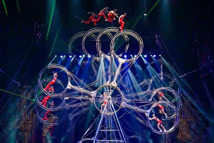 ホテル往復送迎付きチャイムロンサーカスチケット