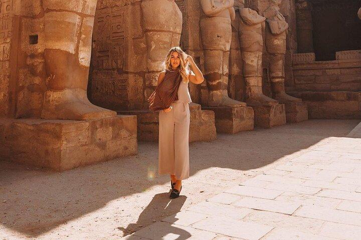 3 nætter 5-stjernet Nile Cruise Aswan til Luxor Abu Simbel og Balloon