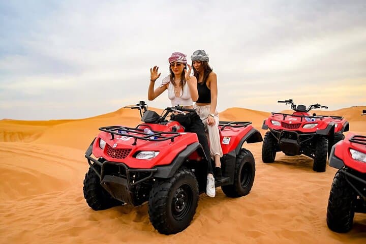Royal Desert Safari with Premium Sitting BBQ & Shows–Quad Bikes