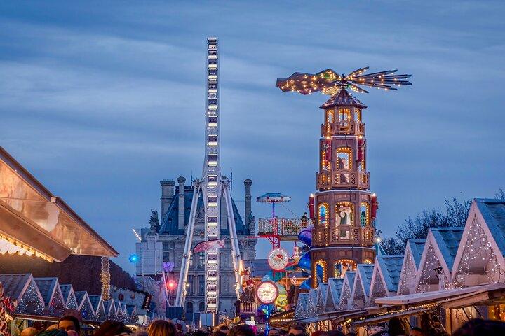Paris Weihnachtsbeleuchtung und Märkte Familientour