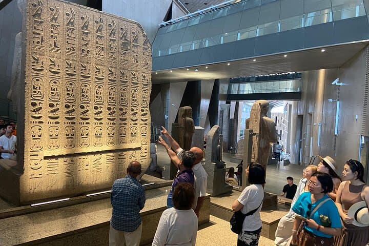 Grand Egyptian Museum, King Tut, Solar Boat &Local Egyptian Lunch