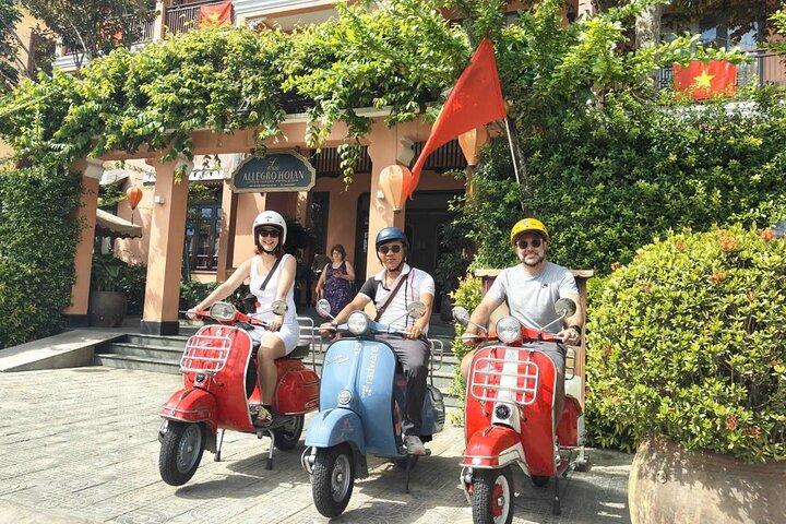 Half Day Hoi An Rural Classic Vespa Tour com almoço de churrasco