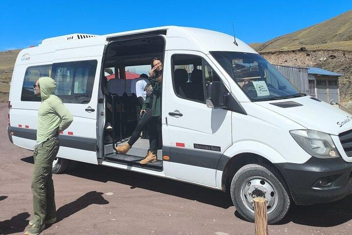 Trasporto privato a Rainbow Mountain