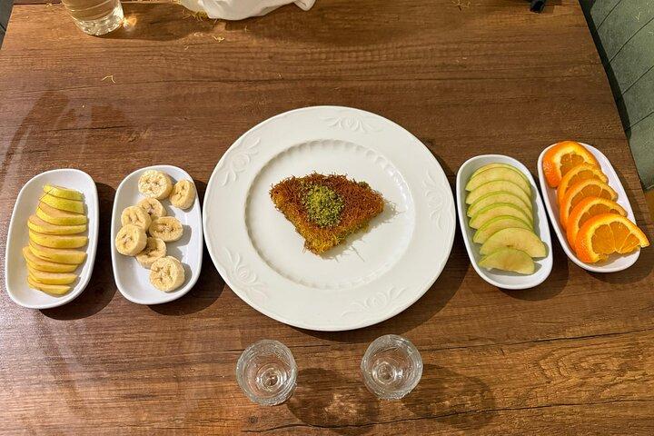 Turkish Sweet Cheese Pastry Künefe Workshop at a Local Home