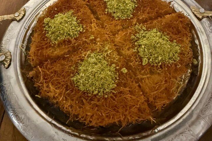 Turkish Sweet Cheese Pastry Künefe Workshop at a Local Home