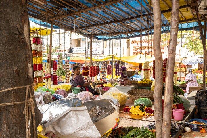 Spisevej gennem Basavanagudi i Bengaluru