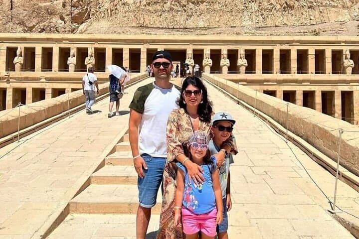 Valley of the Kings & Hatshepsut Temple & king Tut Tomb