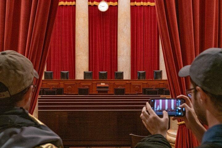 US Supreme Court & US Capitol Interior Small-Group Guided Tour