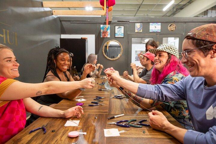 Wire Wrap Pendant Jewelry Workshop In Denver