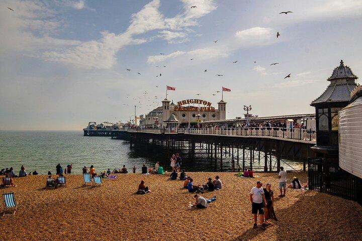 Brighton Private Walking Tour com um local