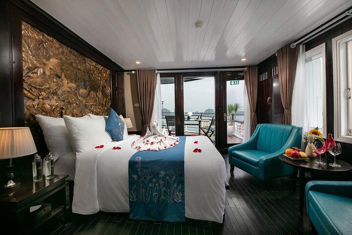 Entdecken Sie Halong und Lan Ha Bay in 2 Tagen mit La Regina Cruise